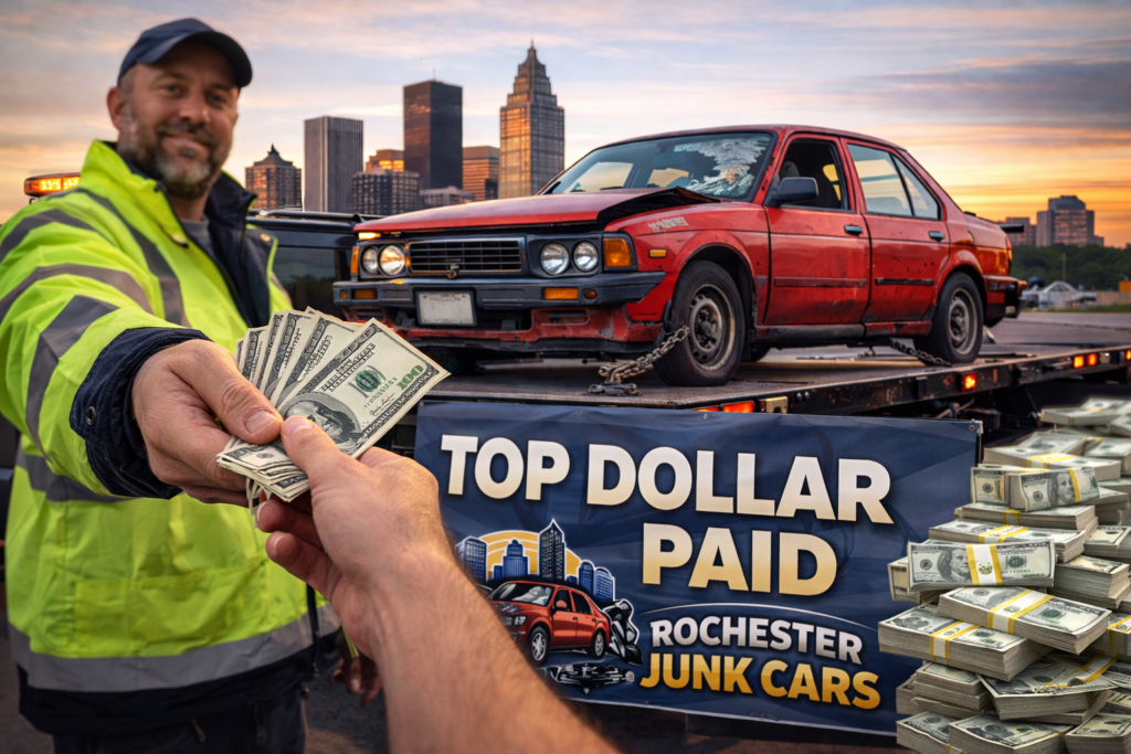 top dollar paid rochester junk cars